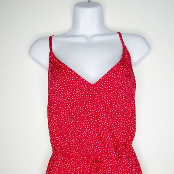 Hollister - Red/White Mini Dress - Small - Picture 2 of 8